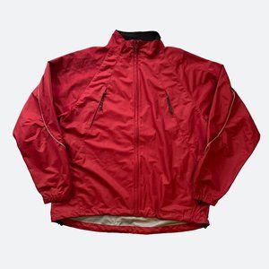 The North Face Red Windbreaker Jacket w/ Vents